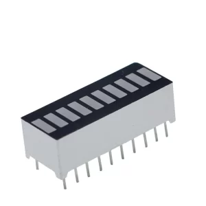 10 Segment LED Bar Graph Display - Red