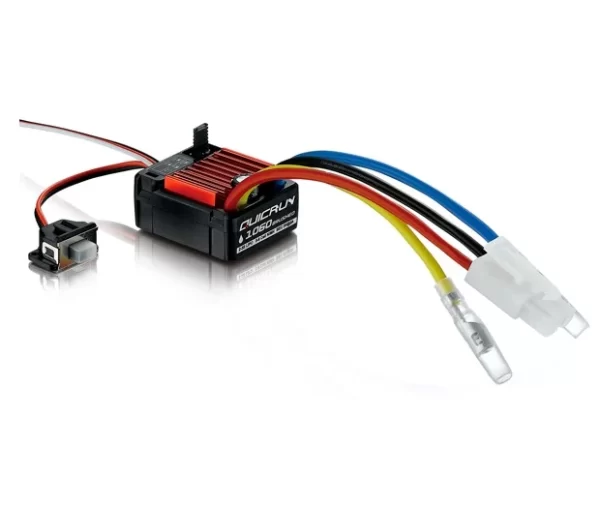 Original HobbyWing QuicRun 1060 60A Brushed Electronic Speed ​​Controller - Image 4