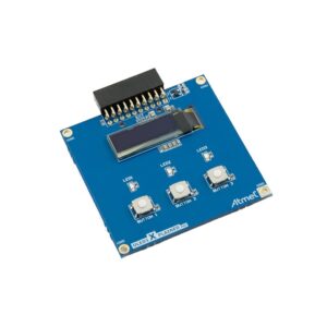 MICROCHIP Expansion Board, OLED1 Xplained Pro, OLED Display 128×32 (SPI), Auto-ID for Board Identification