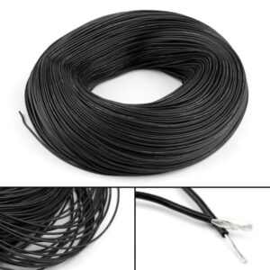 3 Meter UL1007 24AWG PVC Electronic Wire (Black)