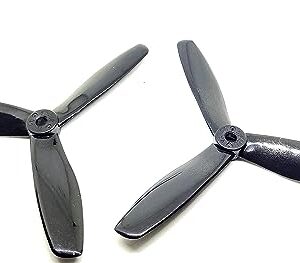 1 Pair 5 inch Long 5045 CW/CCW 3 Blade Propeller Prop for RC Multi Quadcopter Helicopter UAV QAV250 DIY