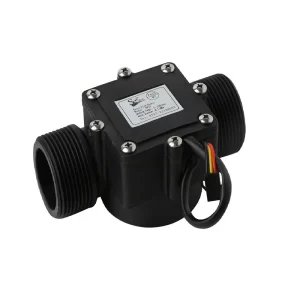DN32 Water Flow Sensor Flowmeter 3.5-24V 1.25” 1- 120L/Min