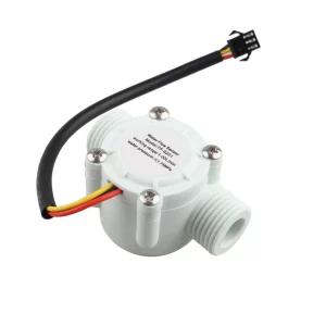 YF-S201 Water Flow Measurement Sensor with 1-30Liter/min Flow Rate – White