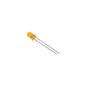 8MM DIP LED ORANGE – (Pack of 10)