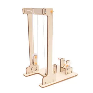 DIY Mini Manual Crane DIY STEM Crane Hand-Operated Wooden STEM Crane Build Your Own Mini Crane