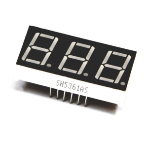 0.56 inch Red 3 Digit 7 Segment LED Display CC 11pin (Pack of 2)